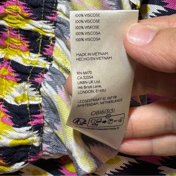 🌻 BY ANTHROPOLOGIE Easy Traveler Shorts Citron Elastic Waist Pull On size XL - Picture 10 of 10